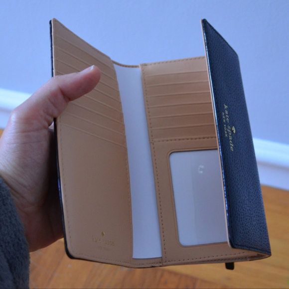 KATE SPADE Black Leather Crossbody Bag + Wallet - Picture 11 of 14